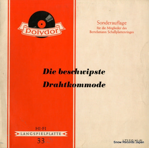 V/A die beschwipste drahtkommode J73510