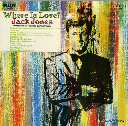 JONES, JACK where is love LSP-4048