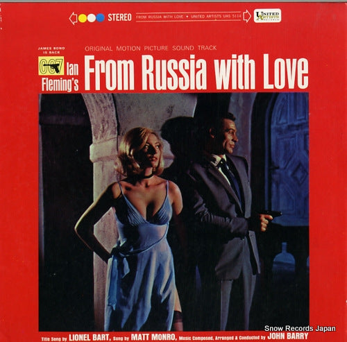 BARRY, JOHN from russia with love UAS5114