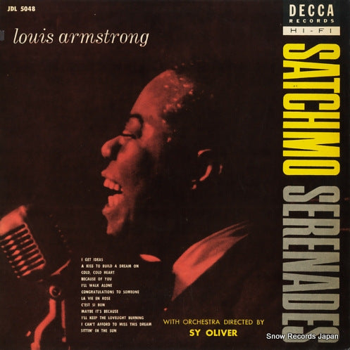 ARMSTRONG, LOUIS satchmo serenades JDL5048