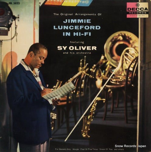 OLIVER, SY jimmie lunceford in hi-fi JDL5023