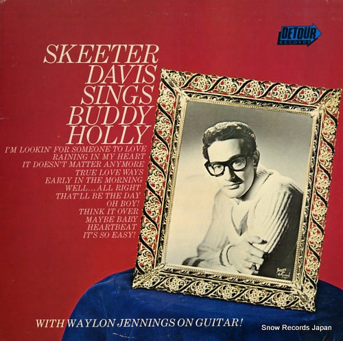 DAVIS, SKEETER skeeter davis sings buddy holly 33-002