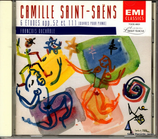 DUCHABLE, FRANCOIS saint-saens; 6 etudes TOCE-9831