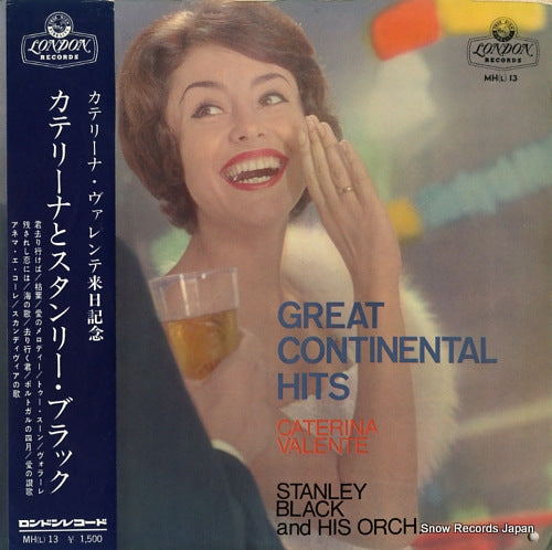 VALENTE, CATERINA, WITH STANLEY BLACK great continental hits MH(L)13