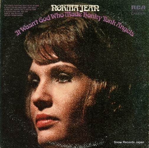 JEAN, NORMA it wasn't god who made honky tonk angels CAS-2511