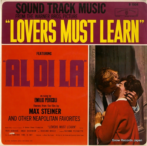 PERICOLI, EMILIO lovers must learn B1004