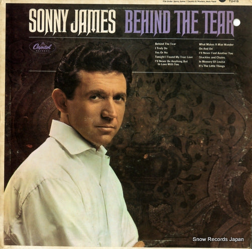 JAMES, SONNY behind the tear T2415