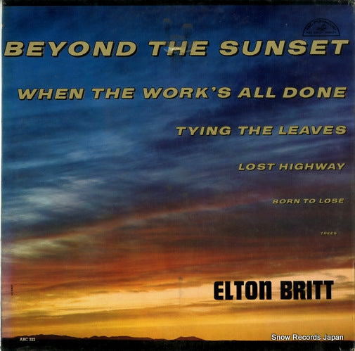 BRITT, ELTON beyond the sunset ABC-322