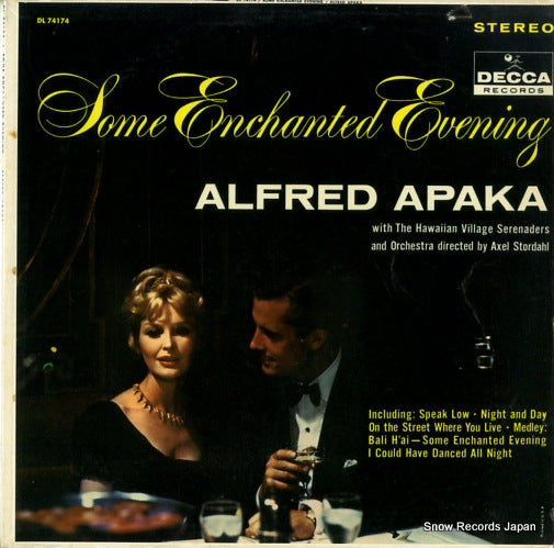 APAKA, ALFRED some enchanted evening DL74174