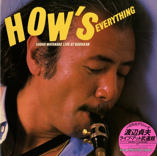 WATANABE, SADAO how's everything - sadao watanabe live at budokan 38AP10001 / C2X36776