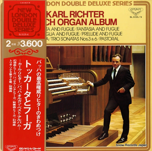 RICHTER, KARL bach organ album SL5125
