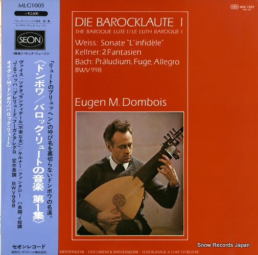 MULLER-DOMBOIS, EUGEN die barocklaute i MLG1005