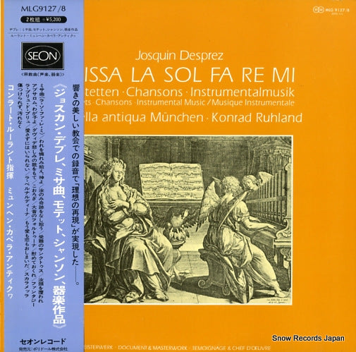 RUHLAND, KONRAD desprez; missa la sol fa re mi MLG9127