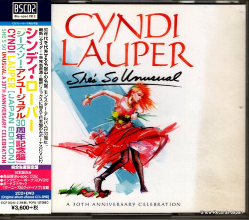 LAUPER, CYNDI she' so unusual a 30th anniversary celebration EICP30040