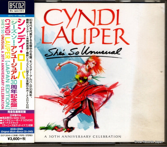 LAUPER, CYNDI she' so unusual a 30th anniversary celebration EICP30040