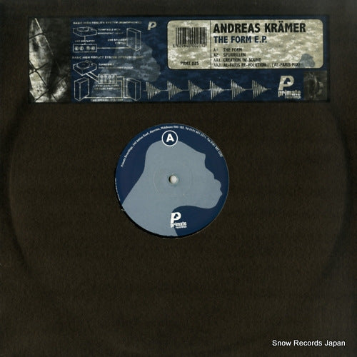 KRAMER, ANDREAS the form e.p. PRMT025