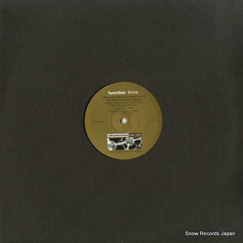 FUNCTION / AURAL EMOTE throw / second thought INF-006 / SYMB002