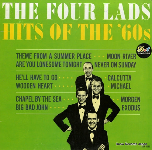FOUR, LADS THE hits of the '60s DLP3438