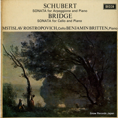 ROSTROPOVICH, MSTISLAV schubert; sonata for arpeggione and piano SXL6426
