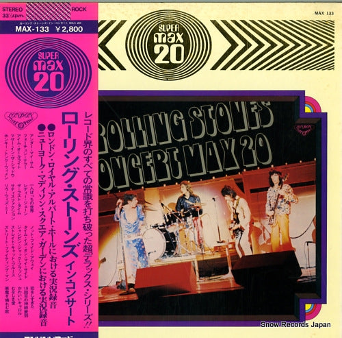 ROLLING STONES, THE the rolling stone in concert max 20 MAX-133