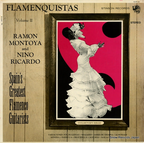MONTOYA, RAMON flamenquistas volume 2 SLPS34