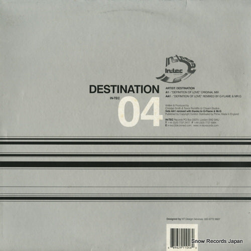DESTINATION definition of love IN-TEC04