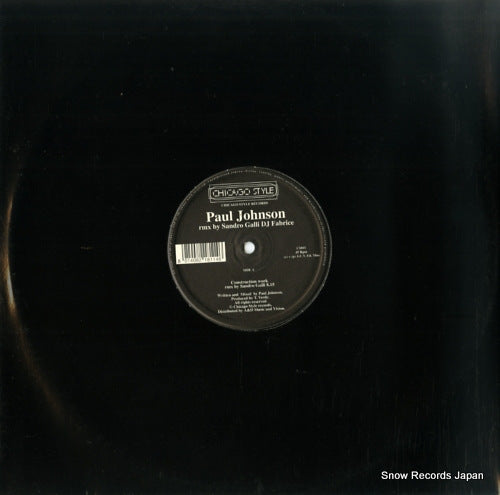 JOHNSON, PAUL construction work / criptography CS011