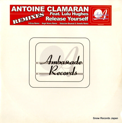 CLAMARAN, ANTOINE release yourself remixes AMBASSADE002