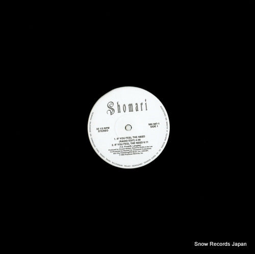 SHOMARI if you feel the need 986587-1