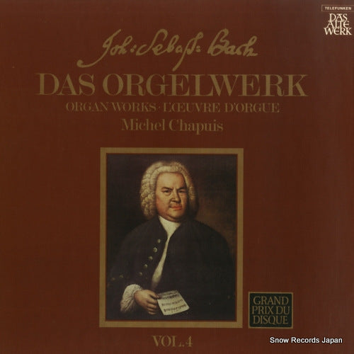 CHAPUIS, MICHEL bach; organ works vol.4 BC25101