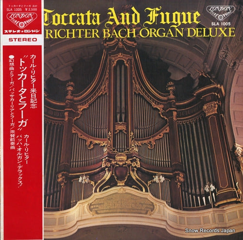 RICHTER, KARL bach; toccata and fugue SLA1005