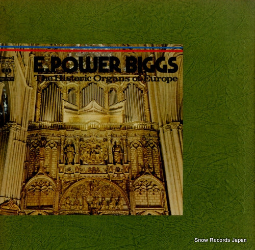 BIGGS, E.POWER historic organs of europe SOCZ335