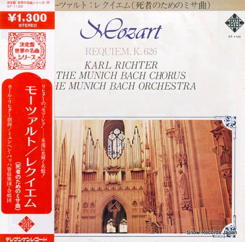 RICHTER, KARL mozart; requiem k.626 GT-1120