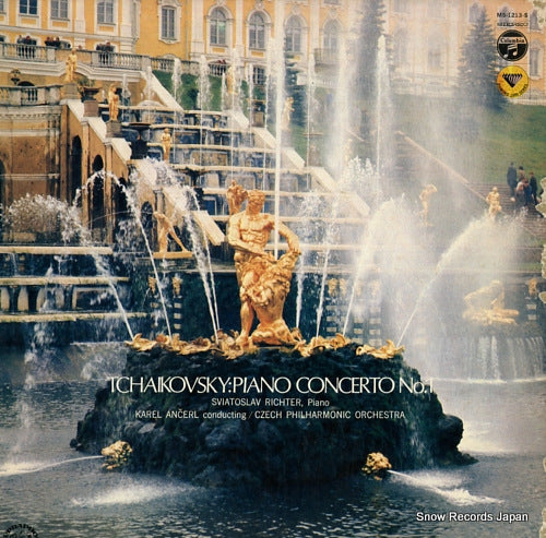 RICHTER, SVIATOSLAV tchaikovsky; piano concerto no.1 MS1213-S