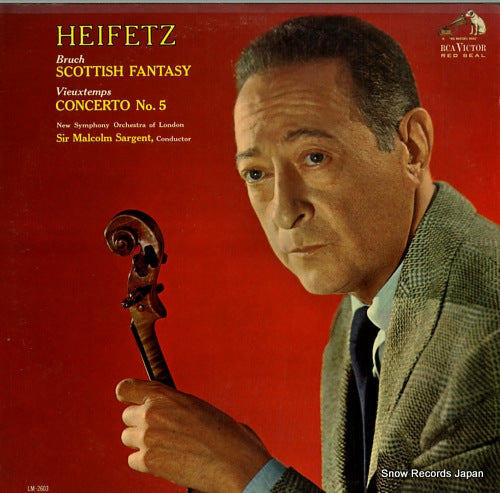HEIFETZ, JASCHA bruch; scottish fantasy op.46 LM-2603