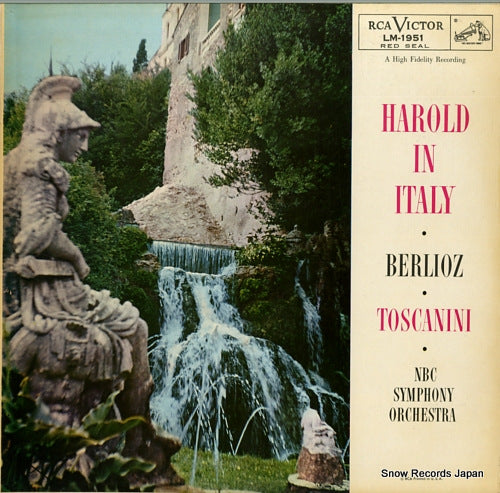 TOSCANINI, ARTURO berlioz; harold in italy, op.16 LM1951