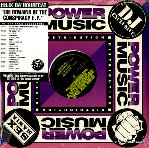 FELIX DA HOUSECAT the remains of the conspiracy e.p. ST-013
