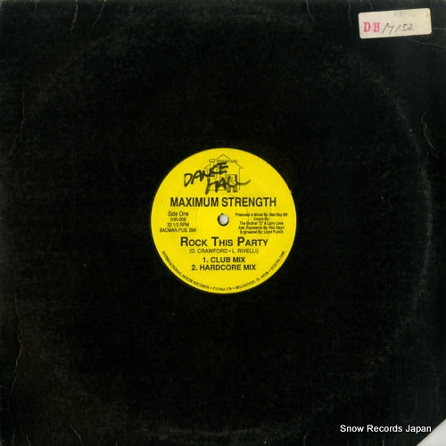 MAXIMUM STRENGTH rock this party IHR-008