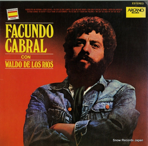 CABRAL, FACUNDO facundo cabral con waldo de los rios DKL1-3367