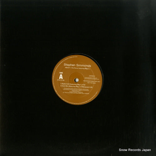 SIMMONDS, STEPHEN alone SPRO81496