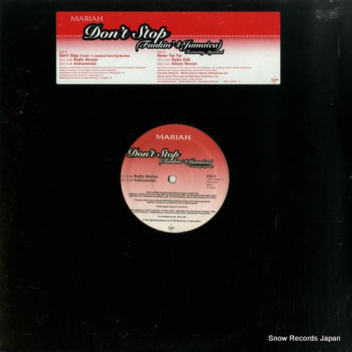 CAREY, MARIAH son't stop (fuckin' 4 jamaica) 708761645415