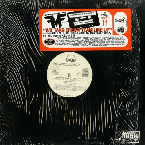 FUNKMASTER FLEX wu tang cream team line up / in the tunnel at the bar 07863-65553-1