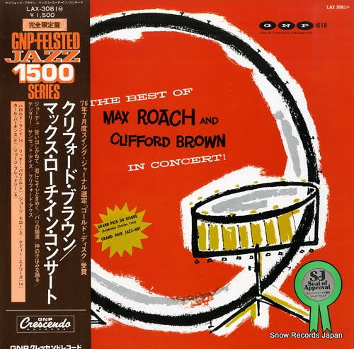 ROACH, MAX, AND CLIFFORD BROWN the best of max roach & clifford brown in concert LAX-3081