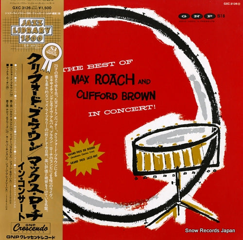ROACH, MAX, AND CLIFFORD BROWN best of in concert, the GXC3126