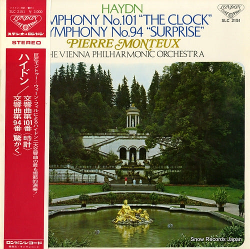 MONTEUX, PIERRE haydn; symphony no.101 in d major "the clock" SLC-2151
