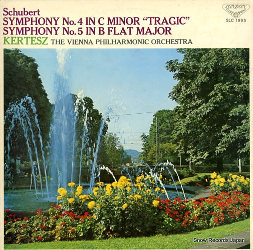 KERTESZ, ISTVAN schubert; symphony no.4 in c minor "tragic" SLC1995