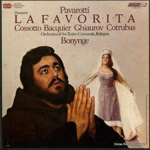 PAVAROTTI, LUCIANO donizetti; la favorita OSA-13113