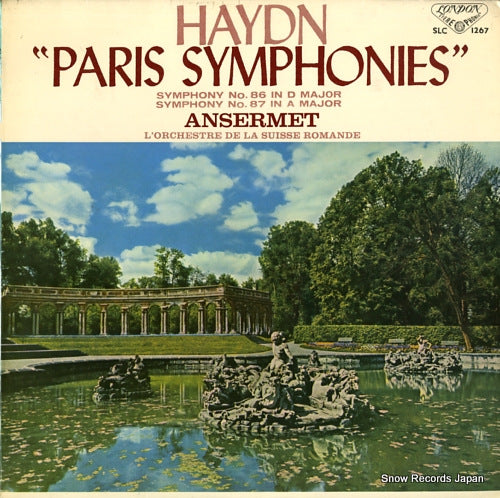 ANSERMET, ERNEST haydn; symphony no.86 in d major SLC-1267