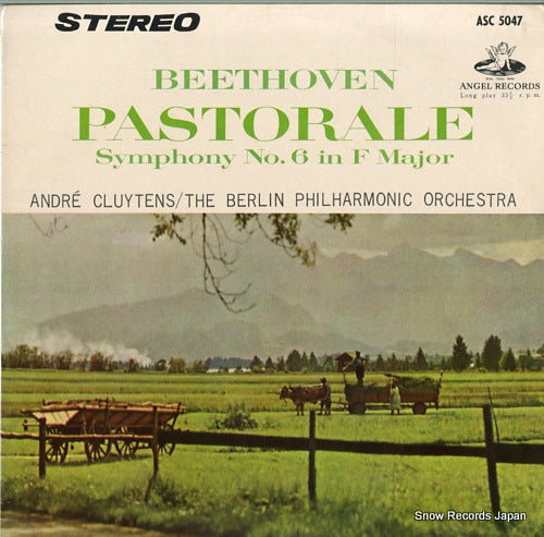 CLUYTENS, ANDRE beethoven; symphony no.6 in f major pastorale ASC-5047