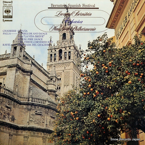 BERNSTEIN, LEONARD bernstein spanish festival SONC10321